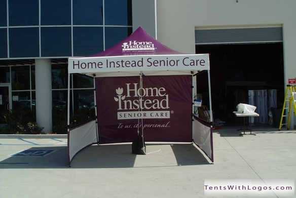 10 x 10 Pop Up Tent - Home Instead Senior Care